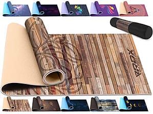 Como elegir esterilla de yoga 1 RDX Esterilla Yoga Antideslizante Colchoneta Alfombrilla No Tóxico para Fitness Pilates